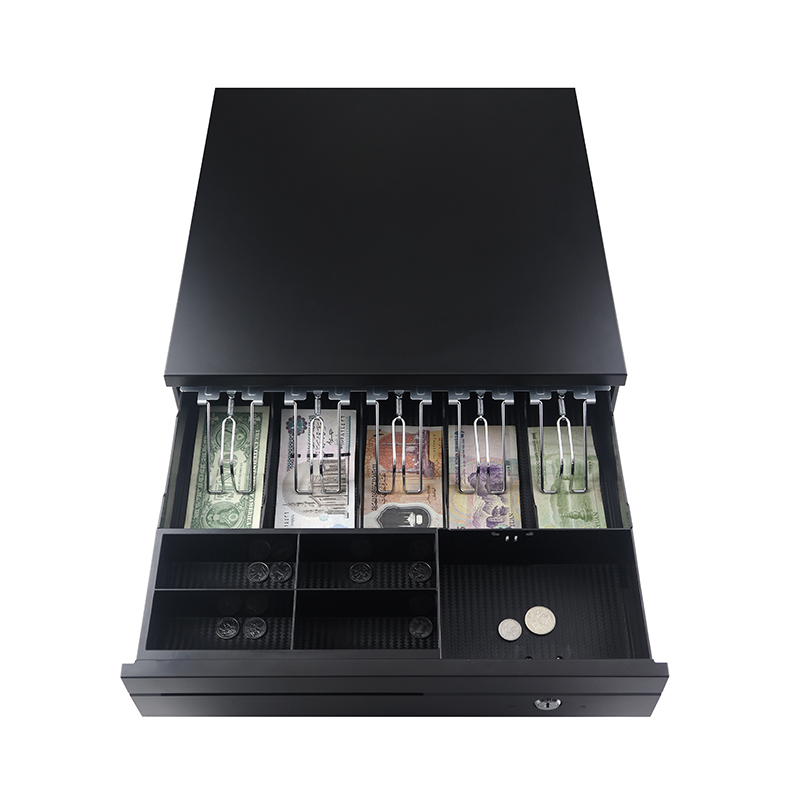 GS-4042 Hot Mini Metall Money Box Elektronische Bargeldschublade RJ11 für POS-System
