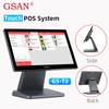 GS-T3 Restaurant Einzelhandelskassierer Maschine in einem Touchscreen-POS-System