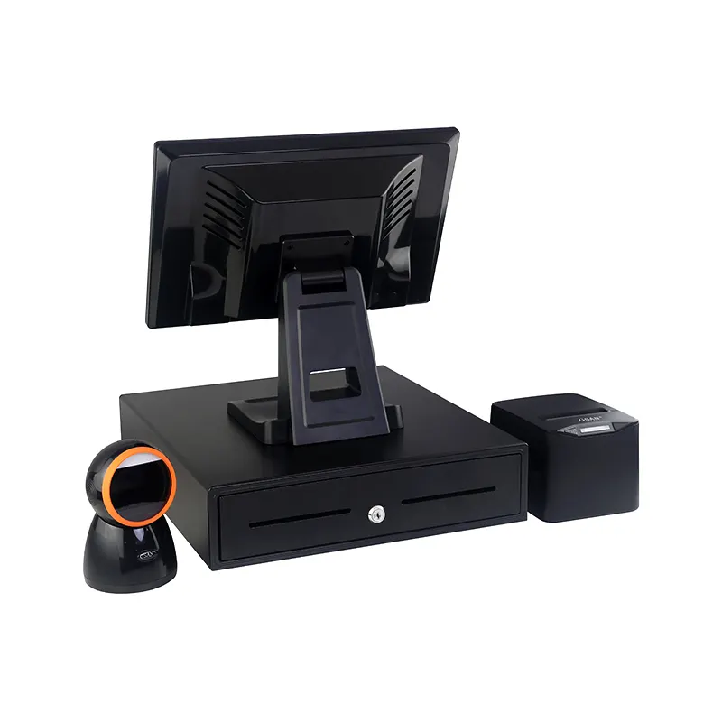 GS-A4 All in einem Touchscreen-POS-System Desktop-Registrierkasse-Maschine