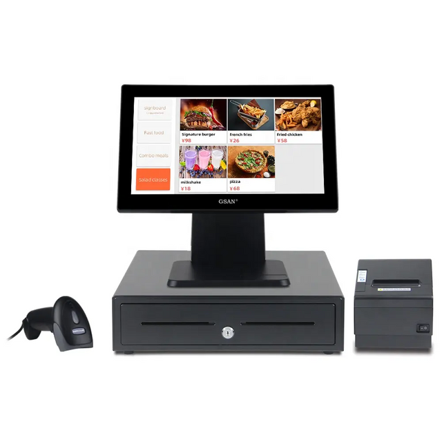GS-A4 Großhandel Full Set Windows Touch POS-Registrierkassespunkt des Verkaufs System Terminal
