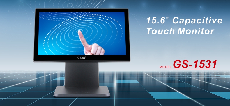 15,6'' kapazitiver Touch-Monitor