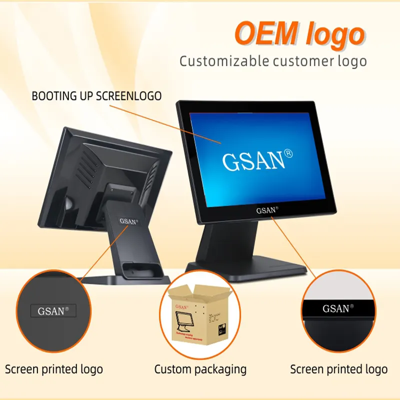 GS-T5 Electronic Casier Payment Tablet POS-System für das Restaurant