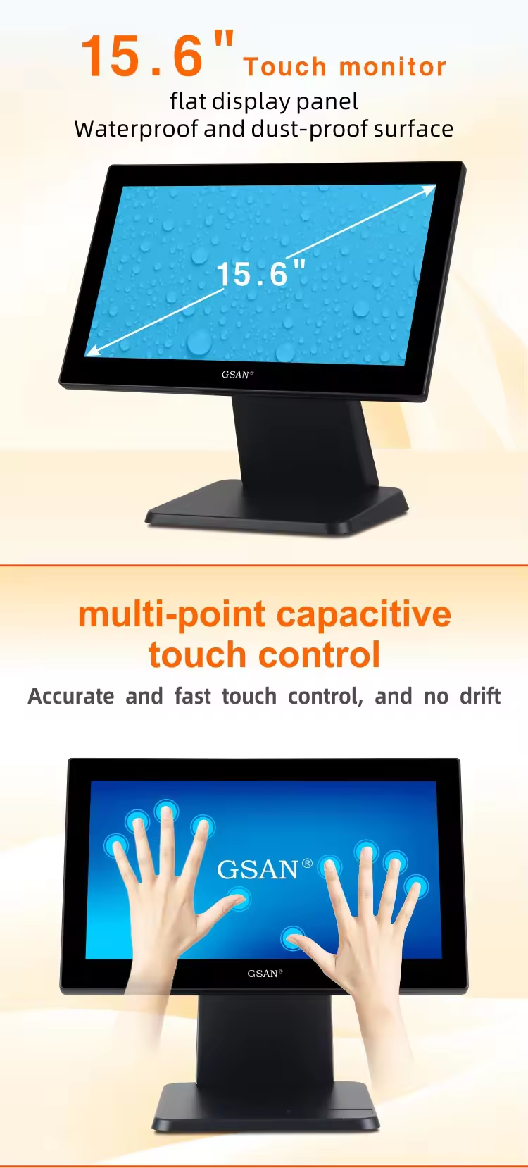Kapazitive Touch Pos System 