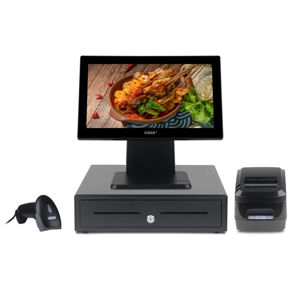 GS-A4 Großhandel Full Set Windows Touch POS-Registrierkassespunkt des Verkaufs System Terminal