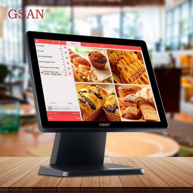 GS-T5 Electronic Casier Payment Tablet POS-System für das Restaurant