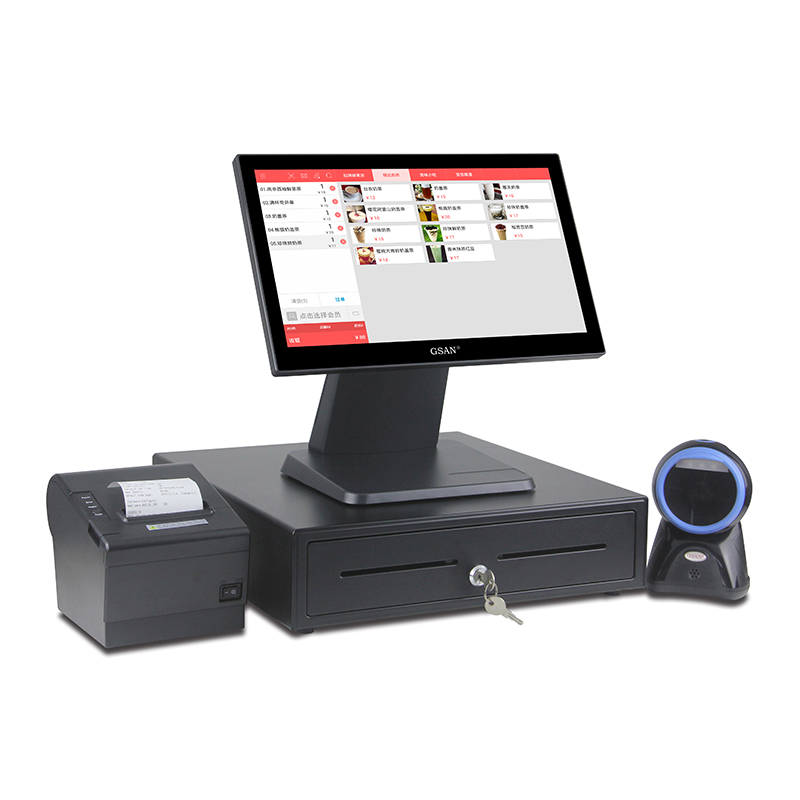 GS-T3 Windows-System Einfache Bestellmaschine Desktop POS-Hardware in Mexiko