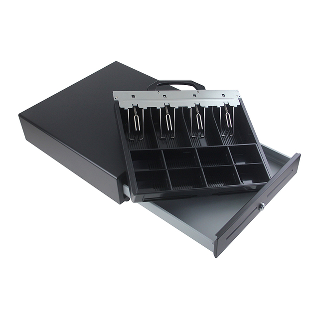 GS-405D 4B8C Square POS Register Bargeldschublade für Supermarkt