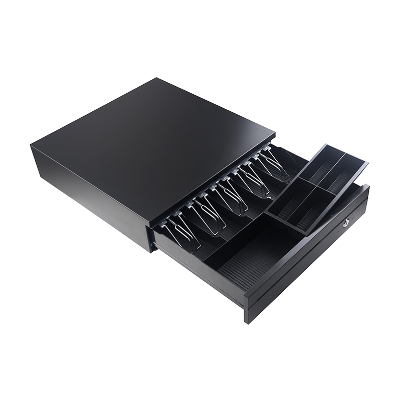 GS-4042 Hot Mini Metall Money Box Elektronische Bargeldschublade RJ11 für POS-System