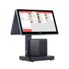 All-in-One-Kassensystem mit kapazitivem Touchscreen und Metallgehäuse, integriertem Drucker und Barcode-Scanner