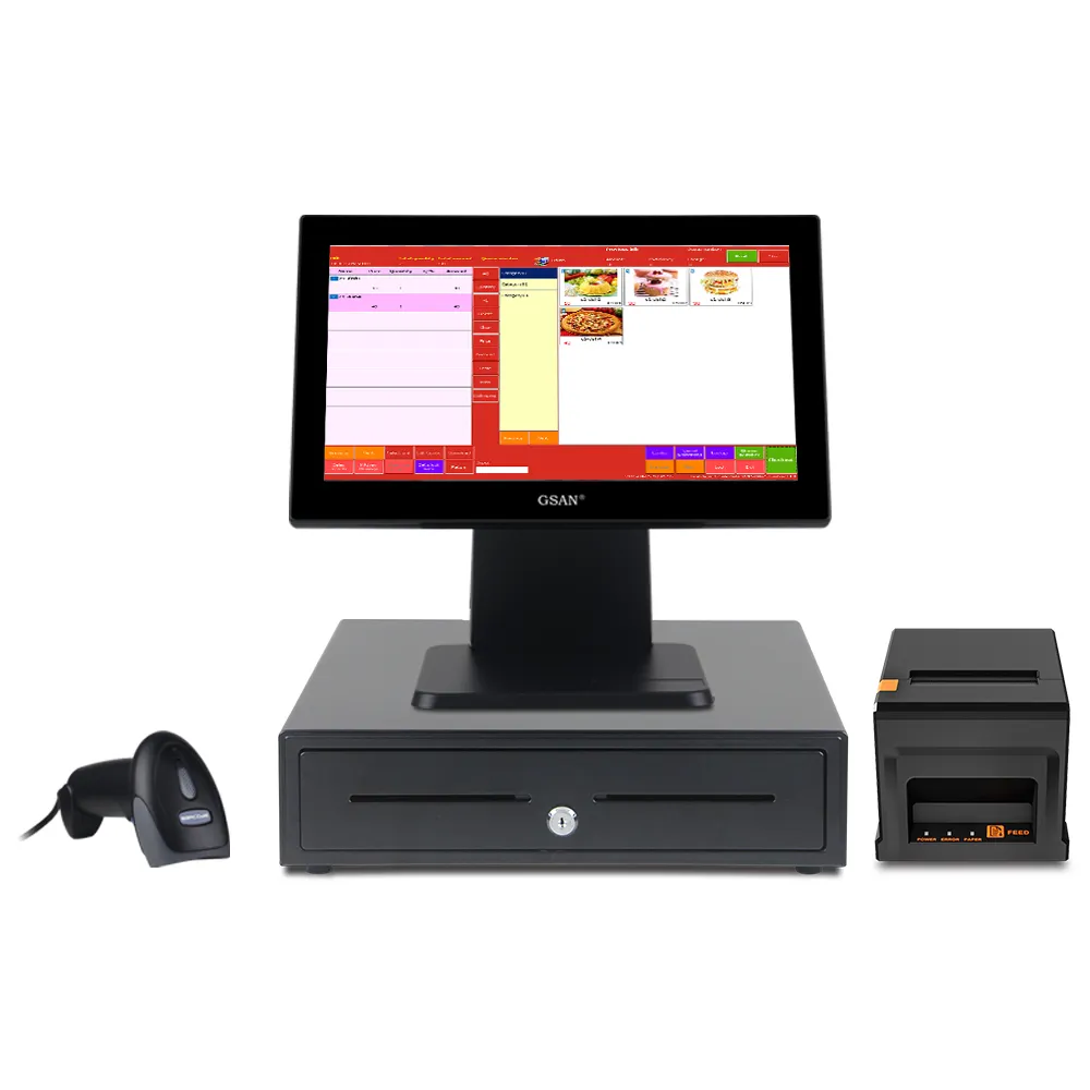 GS-A4 Großhandel Full Set Windows Touch POS-Registrierkassespunkt des Verkaufs System Terminal