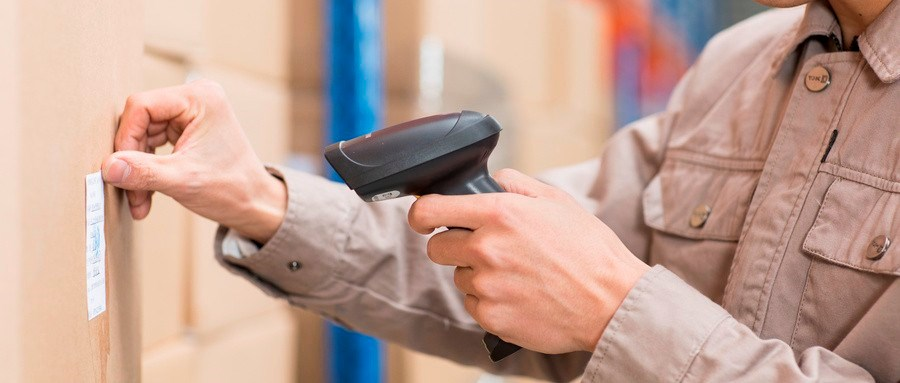 Barcode-Scanner für Lager