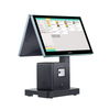 All-in-One-Kassensystem mit kapazitivem Touchscreen und Metallgehäuse, integriertem Drucker und Barcode-Scanner