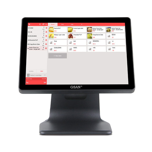 GS-T5 Hochgeschwindigkeits-Registrierkasse POS-System für das Restaurant