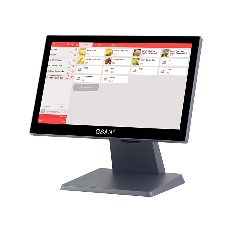 GS-T2 Alle in einem Touchscreen-POS-System Hardware für Supermarkt