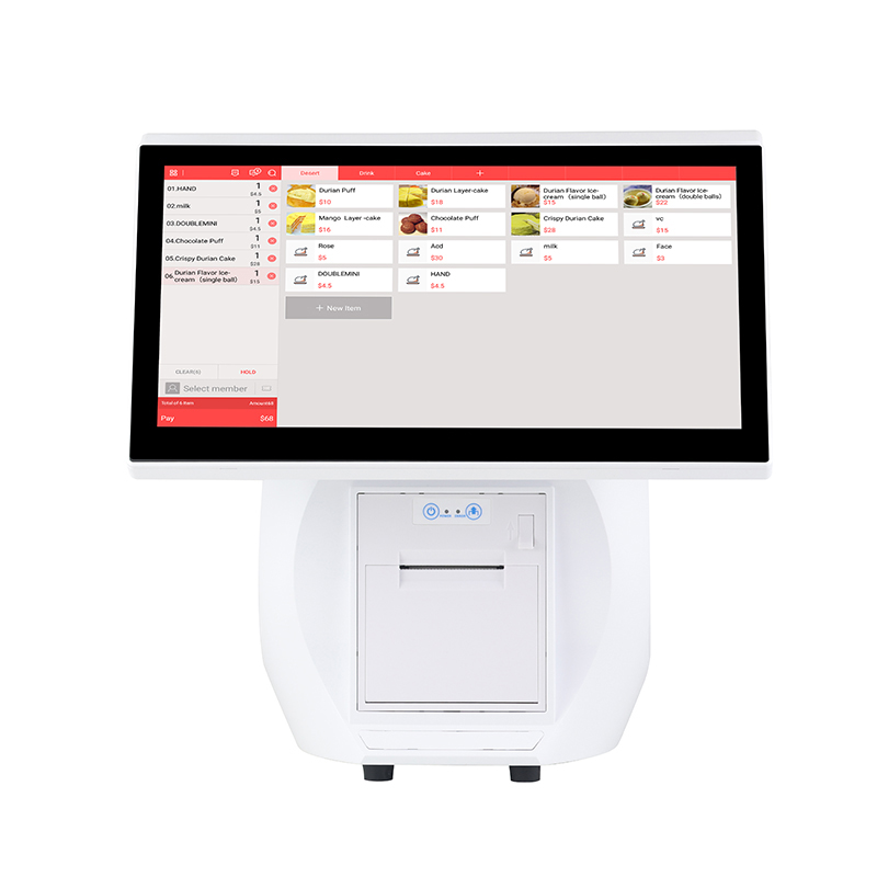 15,6-Zoll-All-in-One-Zahlungscomputer-Touchscreen-Kassensystem