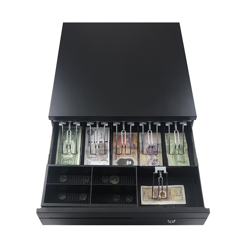 GS-4042 Hot Mini Metall Money Box Elektronische Bargeldschublade RJ11 für POS-System