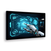 GS-Q3 21,5-Zoll-Full-HD-Industrie-PC mit Touchscreen, Küchenanzeigesystem, VESA-Halterung KDS