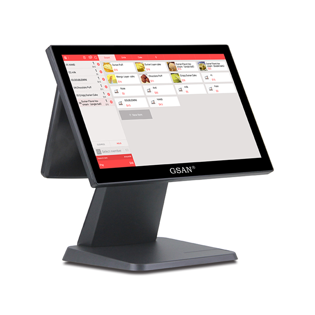 GS-T3 Restaurant Einzelhandelskassierer Maschine in einem Touchscreen-POS-System