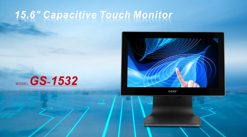 15,6'' kapazitiver Touch-Monitor