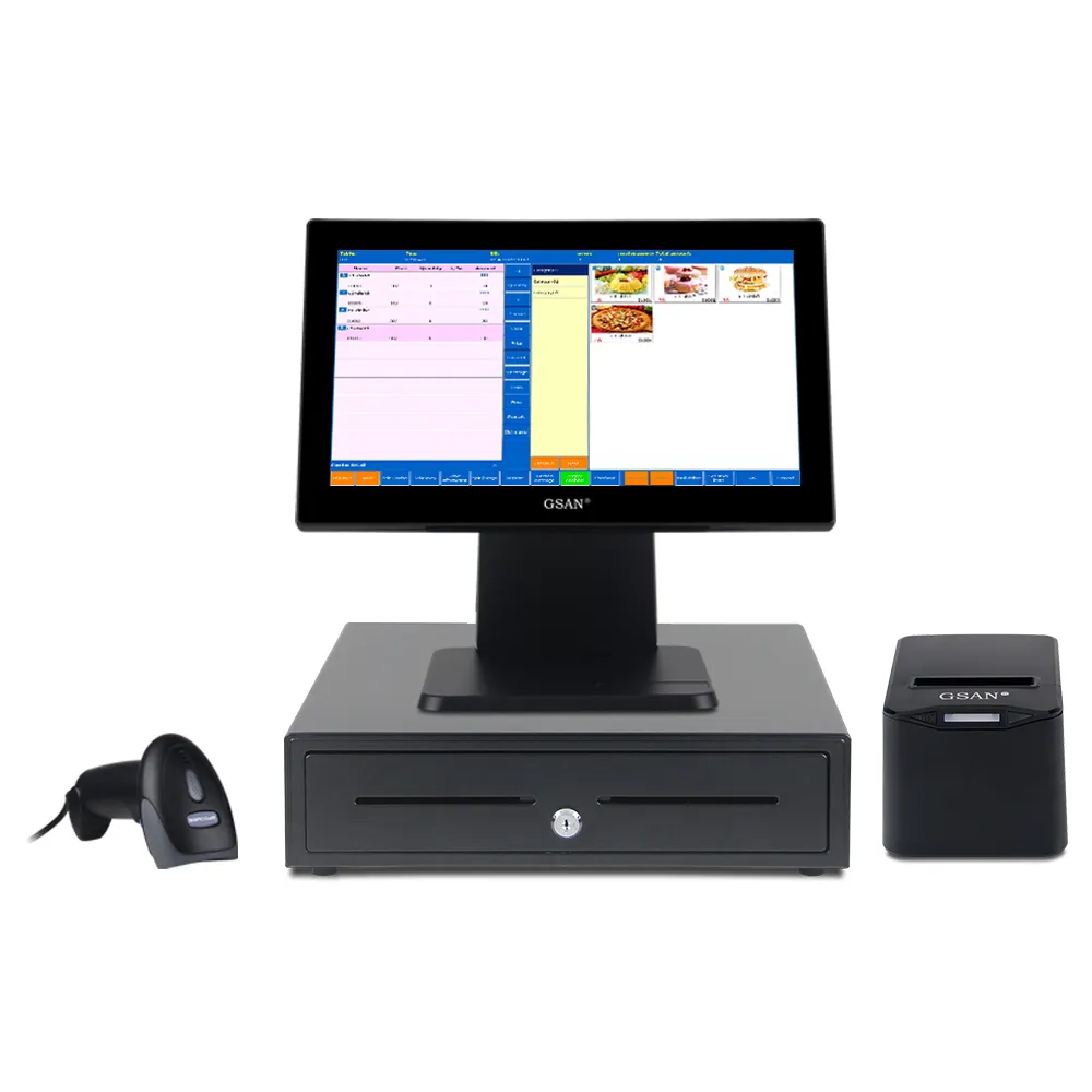 GS-A4 Großhandel Full Set Windows Touch POS-Registrierkassespunkt des Verkaufs System Terminal