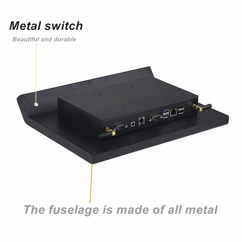 Metallbasis des Touchscreen-Kassensystems