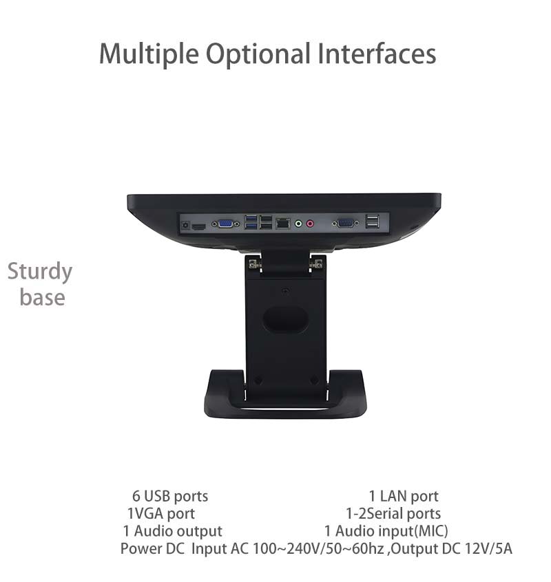 optionale Schnittstelle zur Point-of-Sale-System-Hardware