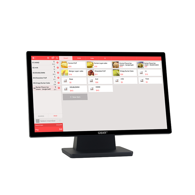 GS-A8 23,8-Zoll-Industrie-PC mit kapazitivem Touch-Display für die Industrie