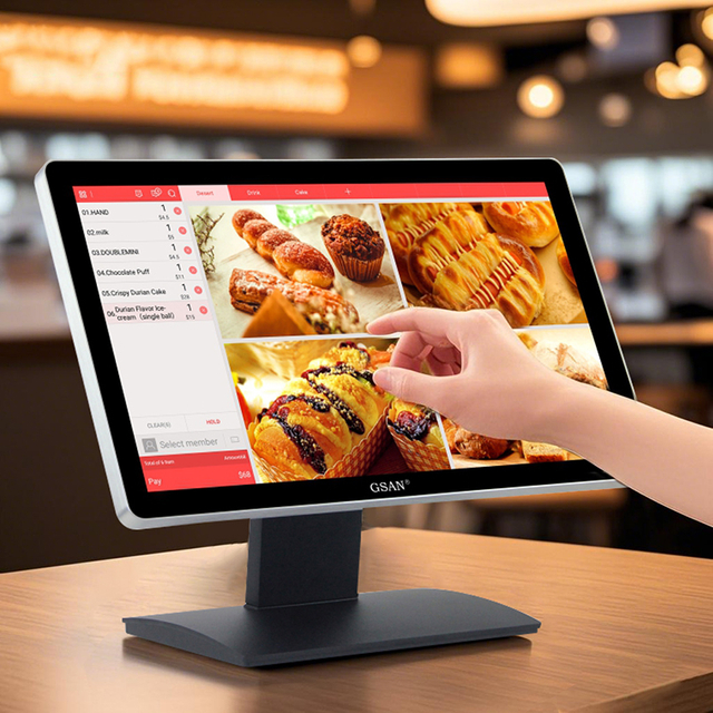 GS-A6 Cassier Machine 18.5 '' Bildschirmbestellung POS-Systemlieferanten in Marokko