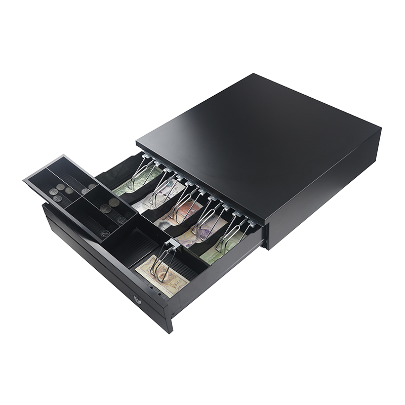 GS-4042 Hot Mini Metall Money Box Elektronische Bargeldschublade RJ11 für POS-System