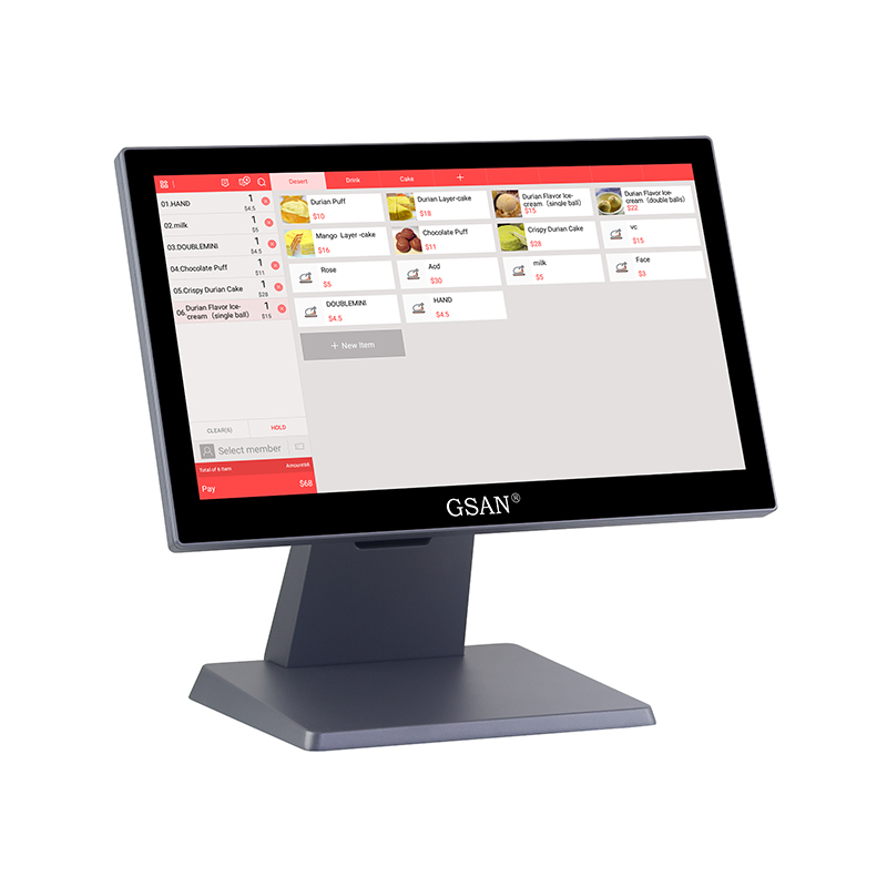 GS-T2 Alle in einem Touchscreen-POS-System Hardware für Supermarkt
