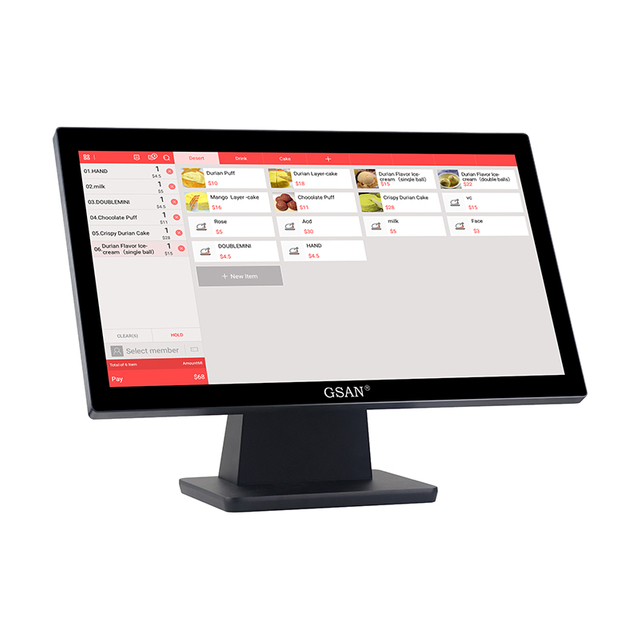 GS-A7 All-in-One Windows 21,5'' Touchscreen-Kassensystem für Einzelhandelsgeschäfte